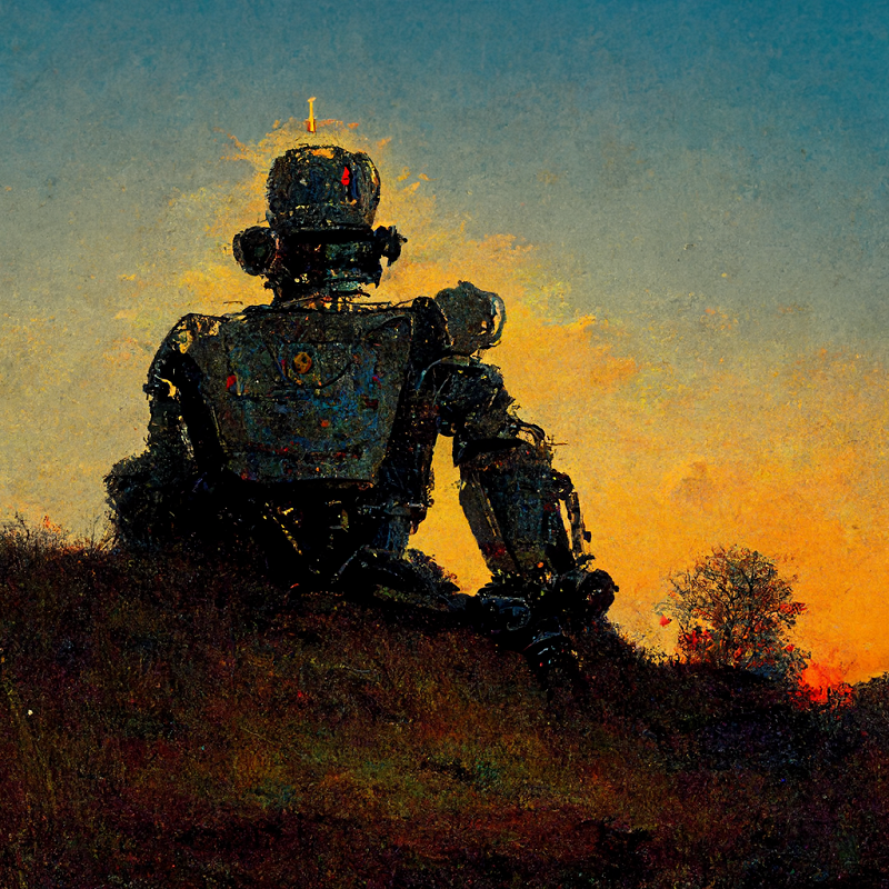 OETELX_robot_sitting_on_top_of_a_hill_watching_the_sun_set_whil_8c8f5d7b-f5a5-4042-b6e8-c0a877362cd7.png