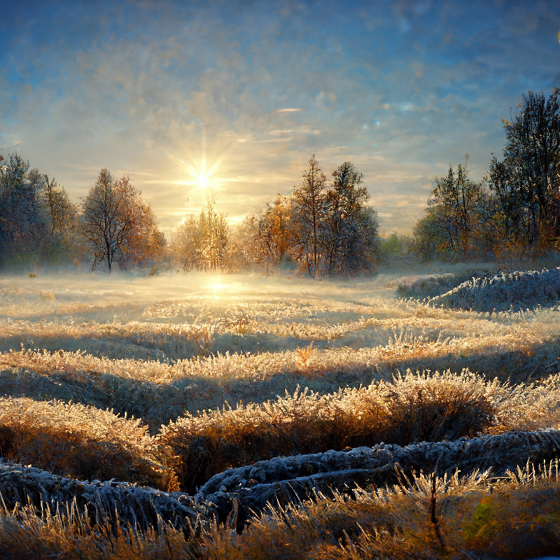 Marteksaint_Beautiful_morning_oil_painting_Hoarfrost_grass_natu_f015bd3a-b0fe-49c5-86df-56063135b4cc.png