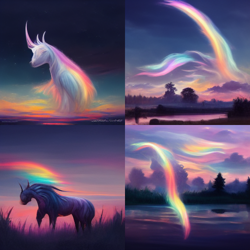 nihongojoe_realistic_unicorn_rainbow_mane_tranquil_beautiful_tw_46a46d75-50b0-41f6-9099-02bf60b24d84.png