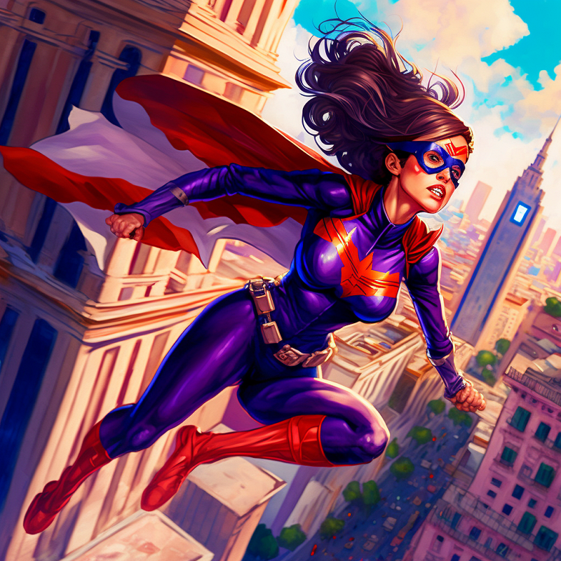 Wilhelm_spanish_female_superhero_flying_over_Barcelona_city_b0932eea-ffc3-430c-bdcc-6ee8dc9061ee.png