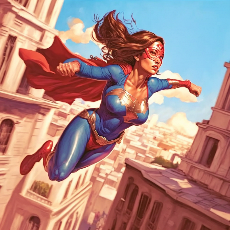 Wilhelm_spanish_female_superhero_flying_over_Barcelona_city_c076d0c5-5dcb-468a-9dec-9ef4dd364c9f.png